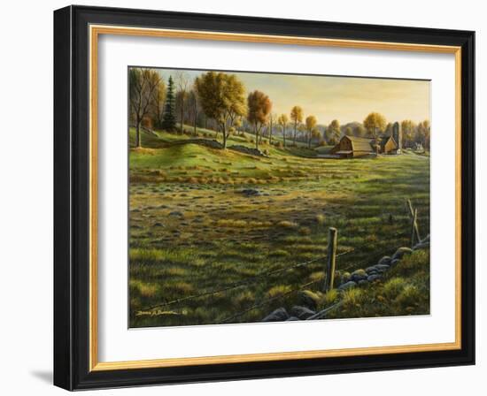 Bethel Farm Morning-Bruce Dumas-Framed Giclee Print