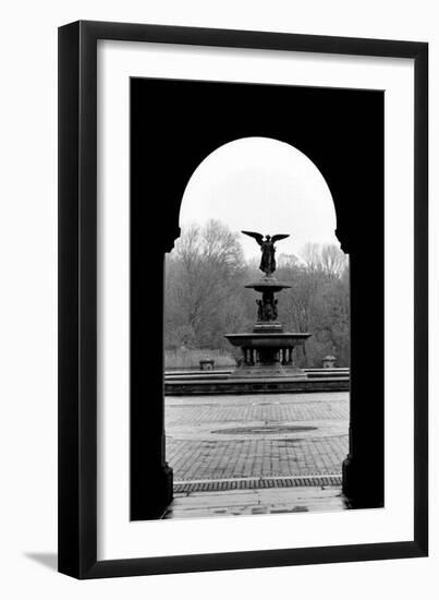 Bethesda Fountain, Central Park, NYC-Jeff Pica-Framed Photographic Print