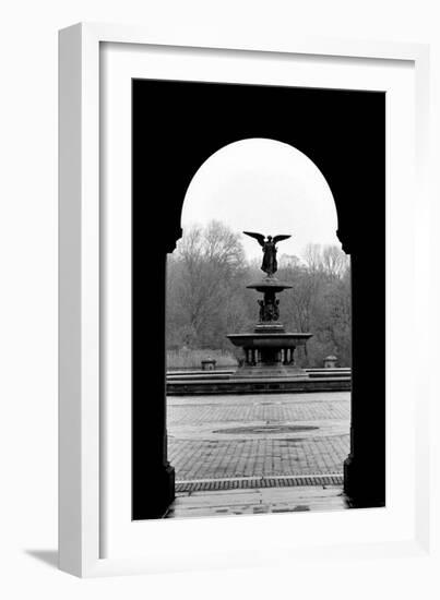 Bethesda Fountain, Central Park, NYC-Jeff Pica-Framed Photographic Print