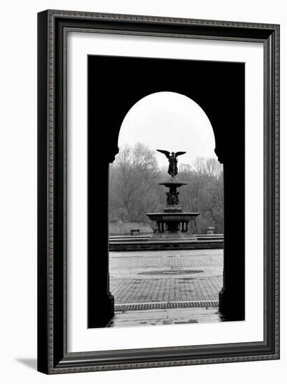 Bethesda Fountain, Central Park, NYC-Jeff Pica-Framed Photographic Print