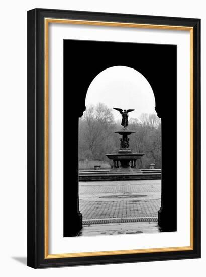 Bethesda Fountain, Central Park, NYC-Jeff Pica-Framed Photographic Print