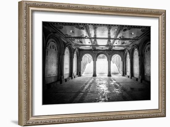 Bethesda Terrace-Bill Carson Photography-Framed Photographic Print