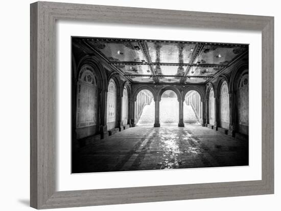 Bethesda Terrace-Bill Carson Photography-Framed Photographic Print