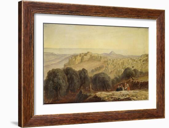 Bethleham, 1873-Edward Lear-Framed Giclee Print