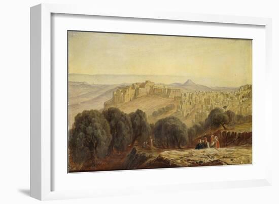 Bethleham, 1873-Edward Lear-Framed Giclee Print