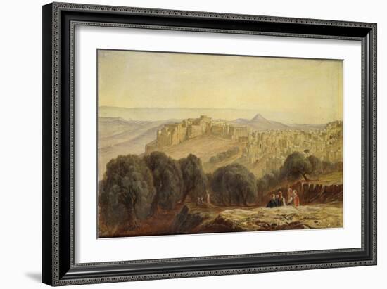 Bethleham, 1873-Edward Lear-Framed Giclee Print