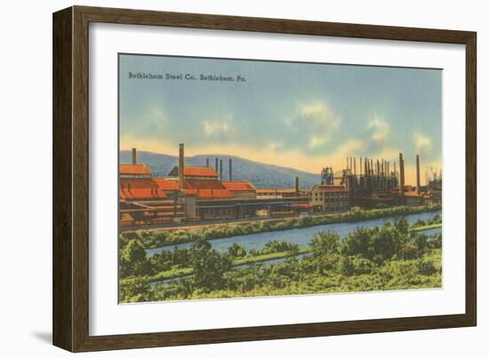 Bethlehem Steel, Bethlehem, Pennsylvania-null-Framed Art Print