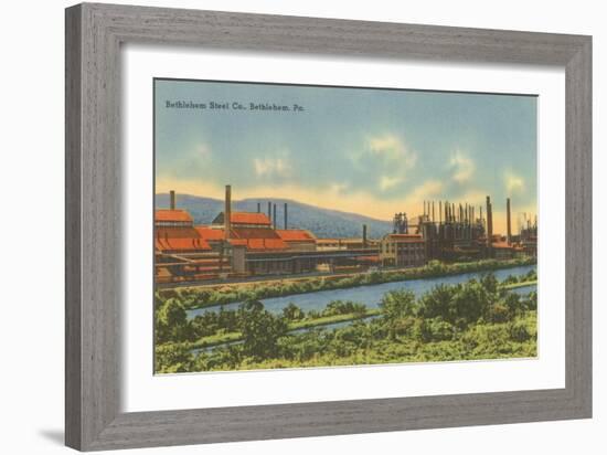 Bethlehem Steel, Bethlehem, Pennsylvania-null-Framed Premium Giclee Print