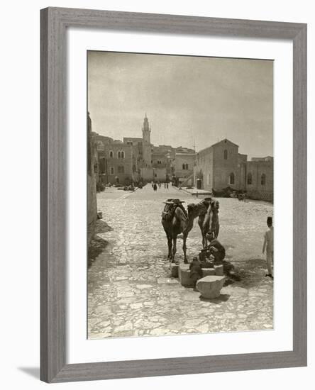 Bethlehem: Street, C1911-null-Framed Photographic Print