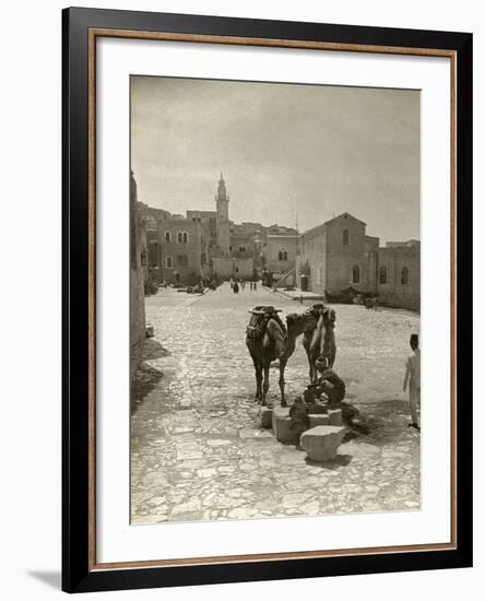 Bethlehem: Street, C1911--Framed Photographic Print