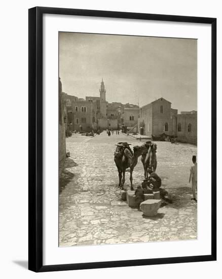 Bethlehem: Street, C1911-null-Framed Photographic Print