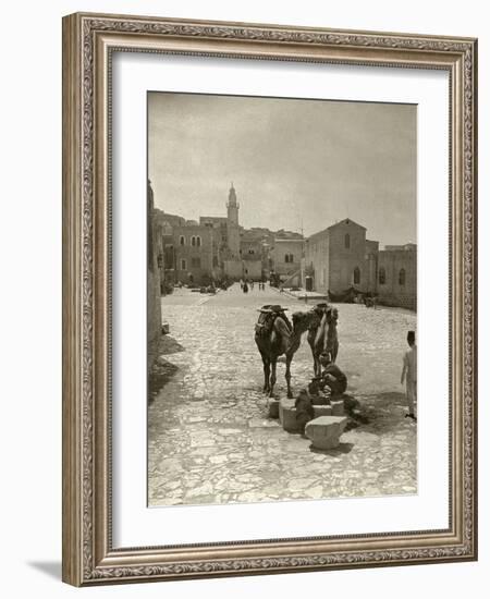 Bethlehem: Street, C1911-null-Framed Photographic Print