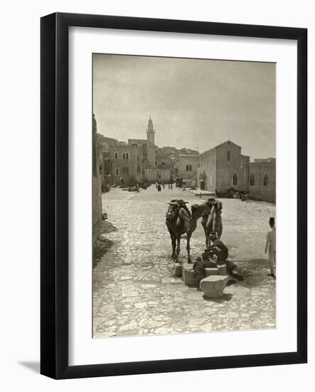 Bethlehem: Street, C1911-null-Framed Photographic Print