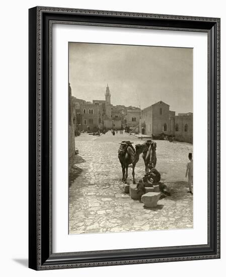 Bethlehem: Street, C1911-null-Framed Photographic Print