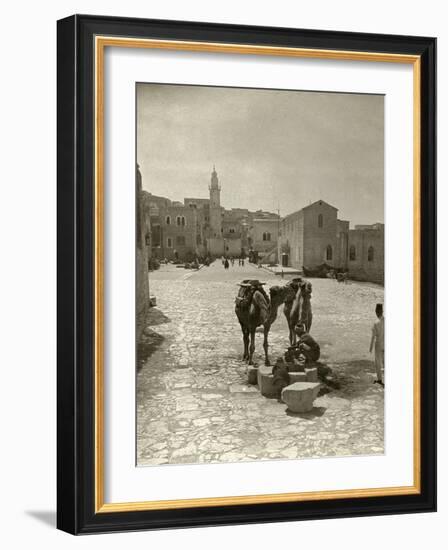 Bethlehem: Street, C1911-null-Framed Photographic Print