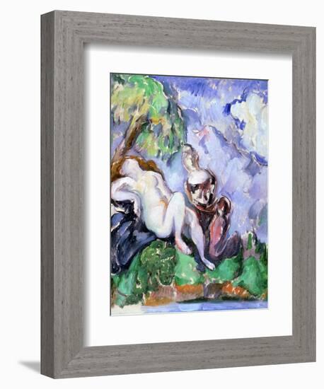 Bethsabee, 1885-1890-Paul Cézanne-Framed Giclee Print