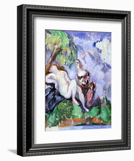 Bethsabee, 1885-1890-Paul Cézanne-Framed Giclee Print