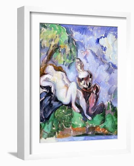 Bethsabee, 1885-1890-Paul Cézanne-Framed Giclee Print