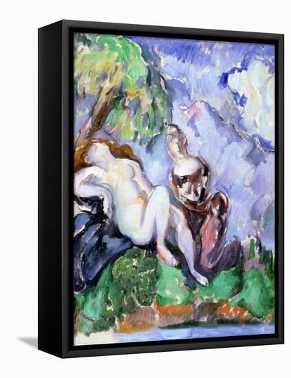 Bethsabee, 1885-1890-Paul Cézanne-Framed Premier Image Canvas