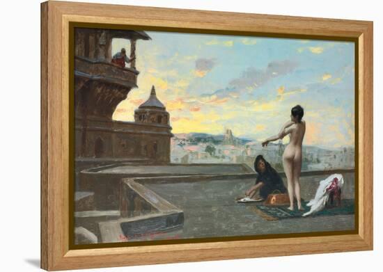 Bethsabee, 1889-Jean Leon Gerome-Framed Premier Image Canvas