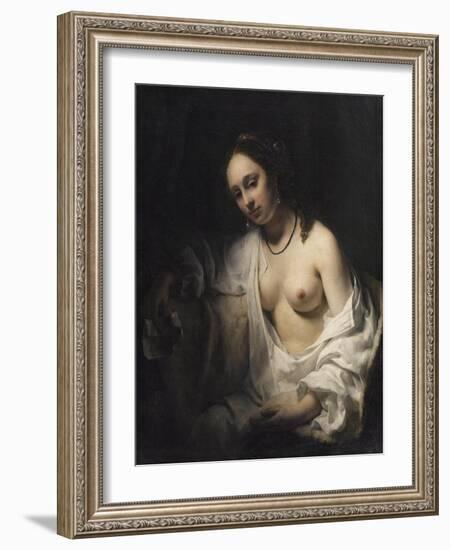 Bethsabée recevant la lettre de David-Willem Drost-Framed Giclee Print