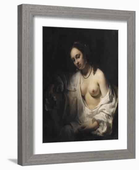 Bethsabée recevant la lettre de David-Willem Drost-Framed Giclee Print