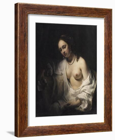 Bethsabée recevant la lettre de David-Willem Drost-Framed Giclee Print