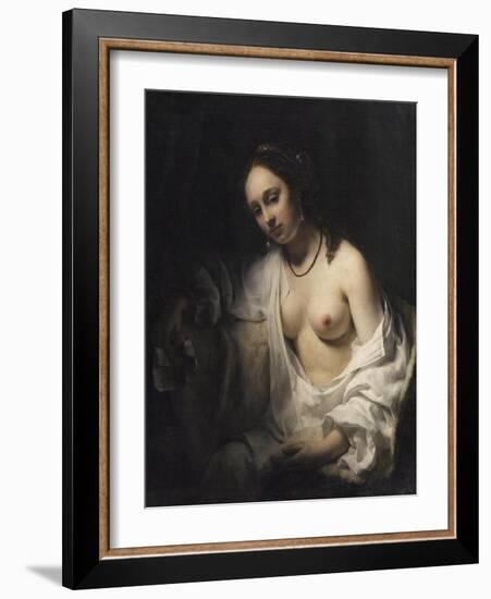 Bethsabée recevant la lettre de David-Willem Drost-Framed Giclee Print