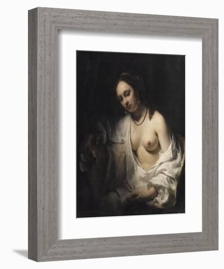 Bethsabée recevant la lettre de David-Willem Drost-Framed Giclee Print