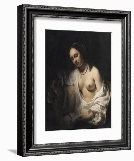 Bethsabée recevant la lettre de David-Willem Drost-Framed Giclee Print