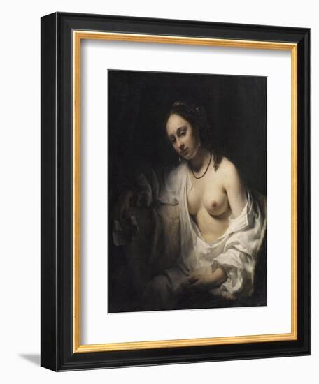 Bethsabée recevant la lettre de David-Willem Drost-Framed Giclee Print