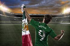 Mexican Soccer Player-Beto Chagas-Photographic Print