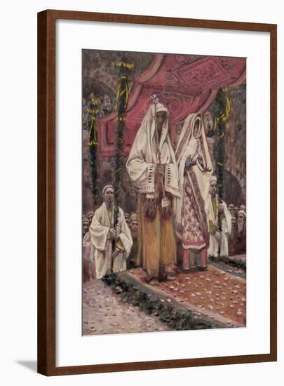 Betrothal of the Holy Virgin and Saint Joseph-James Jacques Joseph Tissot-Framed Giclee Print