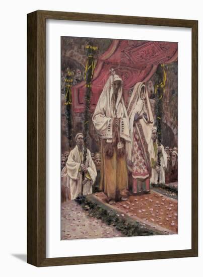 Betrothal of the Holy Virgin and Saint Joseph-James Jacques Joseph Tissot-Framed Giclee Print