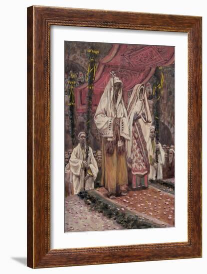 Betrothal of the Holy Virgin and Saint Joseph-James Jacques Joseph Tissot-Framed Giclee Print