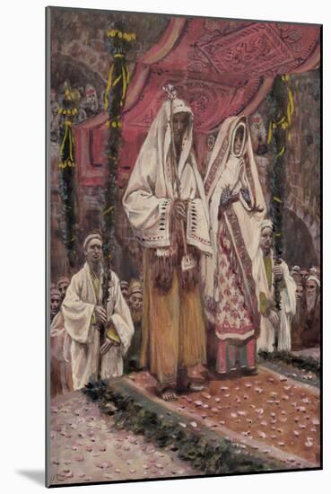 Betrothal of the Holy Virgin and Saint Joseph-James Jacques Joseph Tissot-Mounted Giclee Print