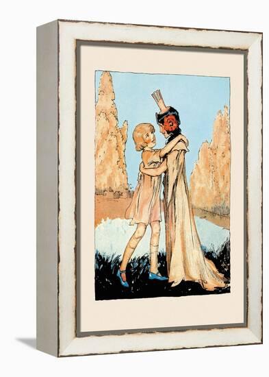 Betsy and Ozma-John R. Neill-Framed Stretched Canvas