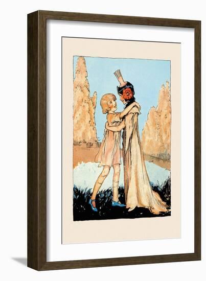 Betsy and Ozma-John R. Neill-Framed Art Print