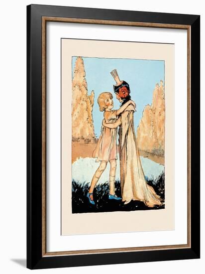 Betsy and Ozma-John R. Neill-Framed Art Print