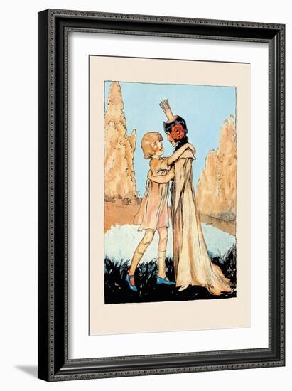 Betsy and Ozma-John R. Neill-Framed Art Print