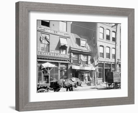 Betsy Ross House, Philadelphia, Pa.-null-Framed Photo