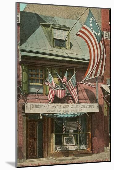 Betsy Ross House, Philadelphia, Pennsylvania-null-Mounted Art Print
