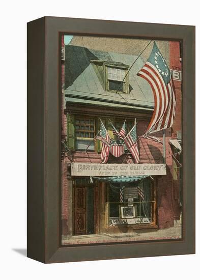 Betsy Ross House, Philadelphia, Pennsylvania-null-Framed Stretched Canvas