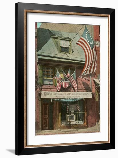 Betsy Ross House, Philadelphia, Pennsylvania-null-Framed Premium Giclee Print