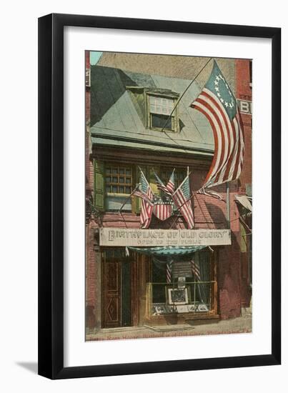 Betsy Ross House, Philadelphia, Pennsylvania-null-Framed Premium Giclee Print