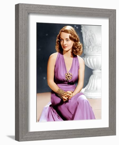 Bette Davis, ca. 1940s-null-Framed Photo