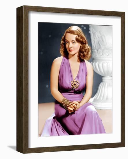 Bette Davis, ca. 1940s-null-Framed Photo