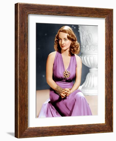 Bette Davis, ca. 1940s-null-Framed Photo