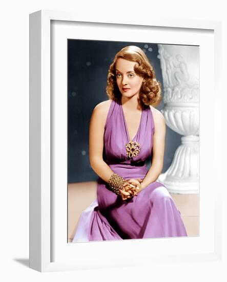 Bette Davis, ca. 1940s-null-Framed Photo