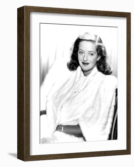 Bette Davis, Ca. Late 1940s-null-Framed Photo